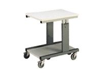 Mobile Bench 500 x 700 with lower shelf