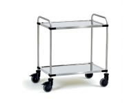 Modular Stainless Steel Trolley 2 tray, 120kg