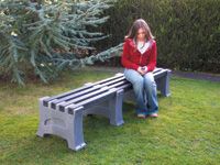 Outdoor 3 person bench