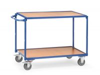 Fetra Table Top Cart 1000x600,horizontal handle, 2 shelf