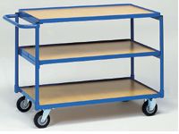 Fetra Table Top Cart 1000x600,horizontal handle, 3 shelf